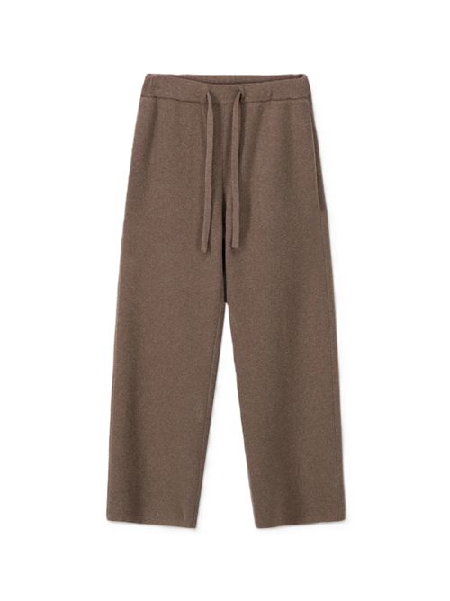 Pantalone in maglia Roberto Collina | 263MYB2106262 TORTORA